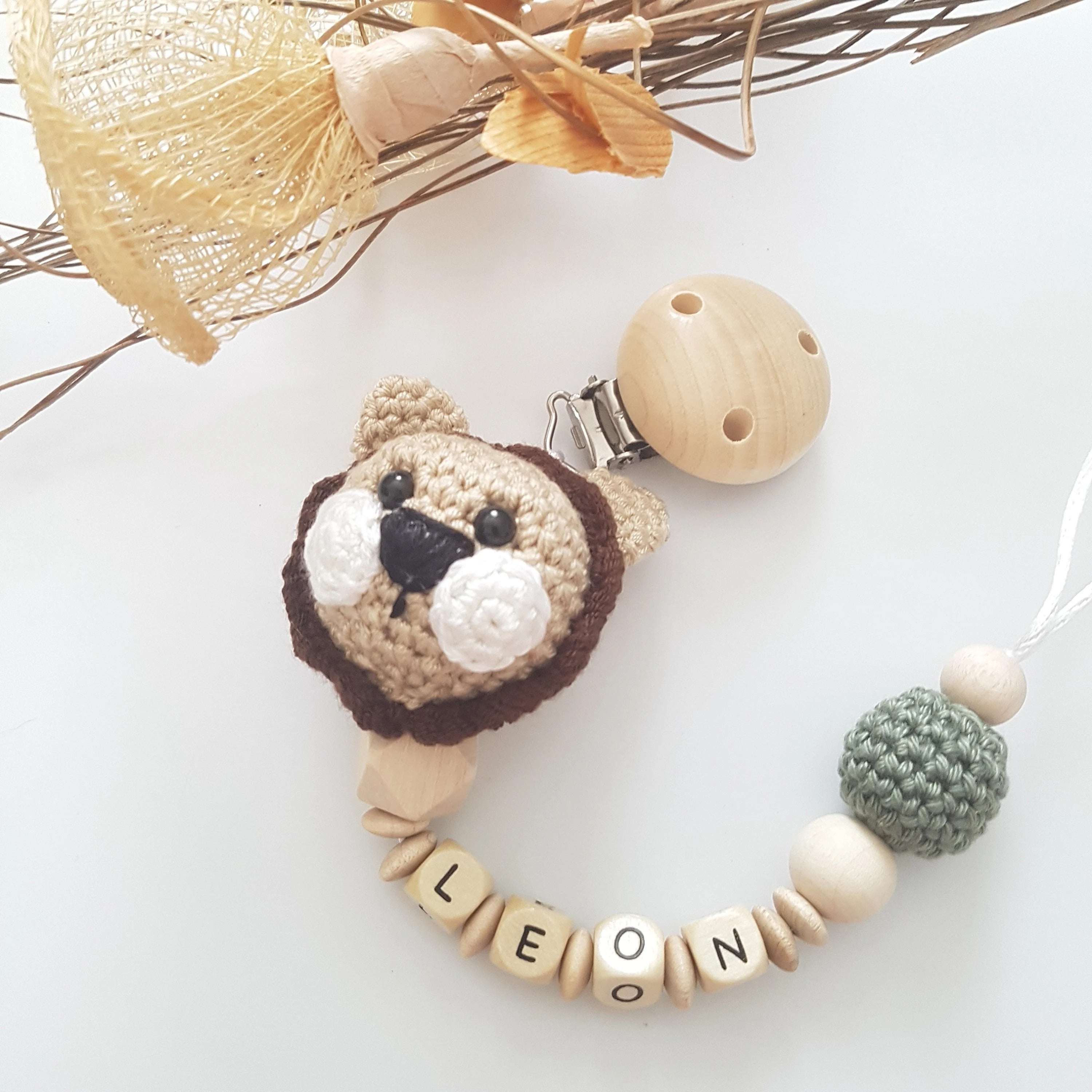 Premium Babygeschenk Set zur Geburt Löwe - Unisex