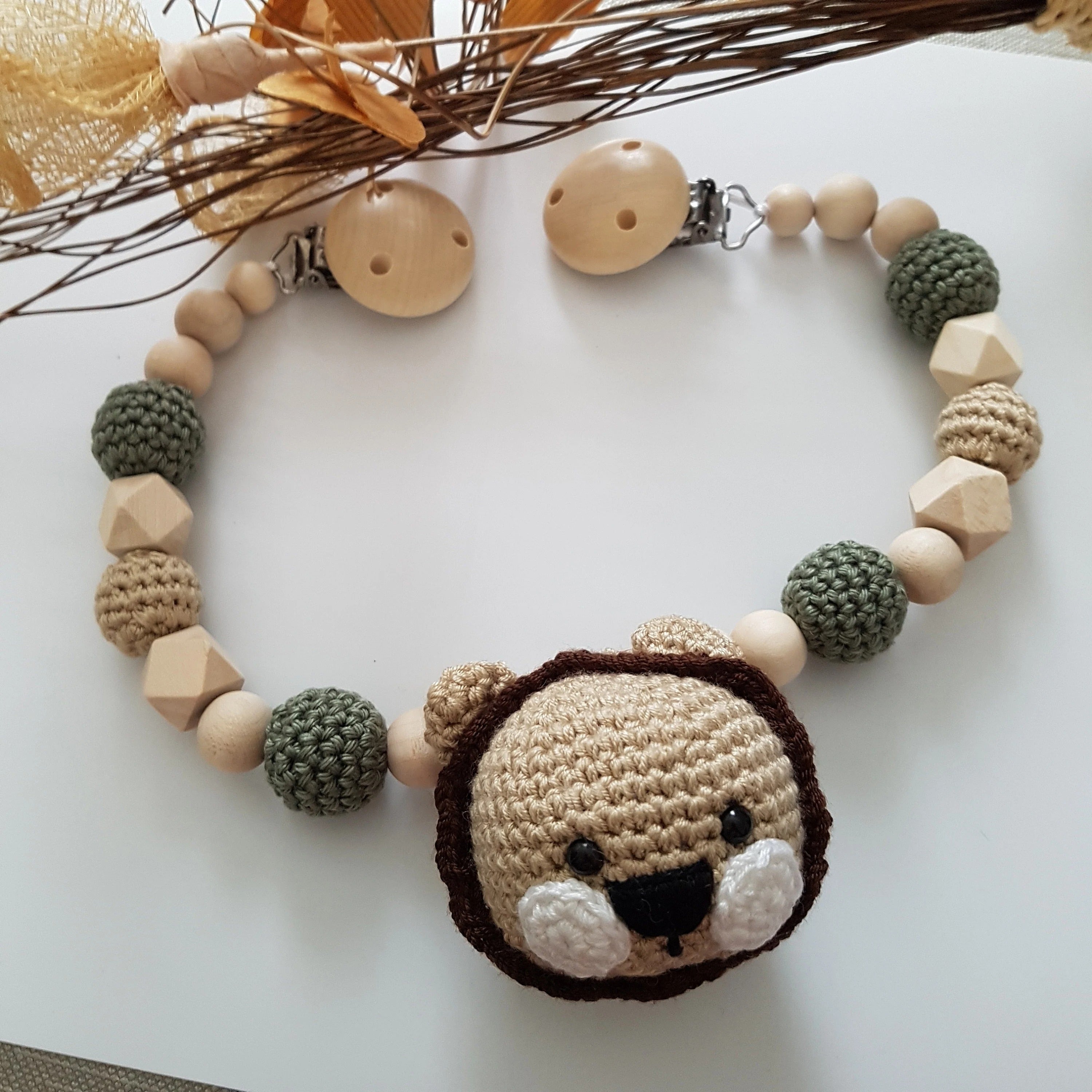 Premium Babygeschenk Set zur Geburt Löwe - Unisex