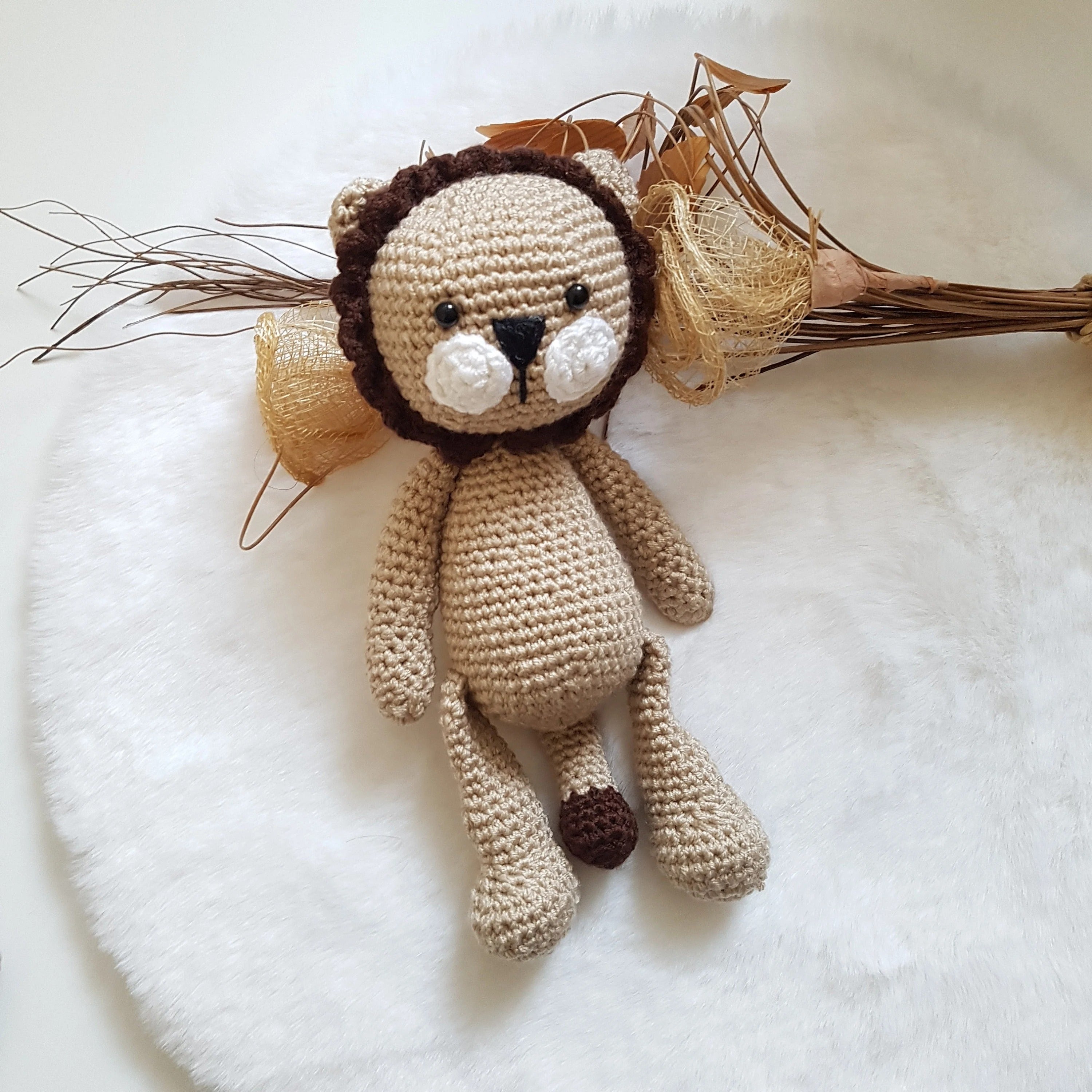 Premium Babygeschenk Set zur Geburt Löwe - Unisex